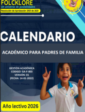 📰 Escuela Taller Divertiarte Folcklore presenta su Calendario Académico 2026
